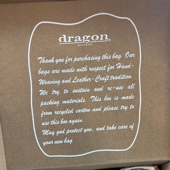 Dragon Diffusion, Leather Link Tote Bag, Pearl - Picture 8 of 9